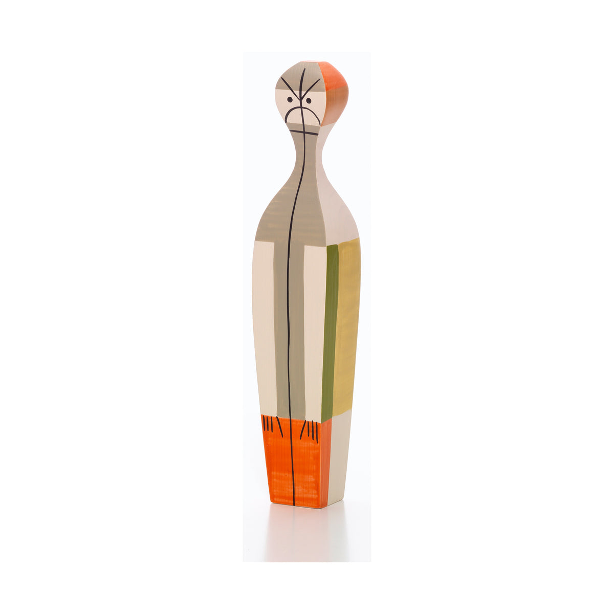 Alexander Girard Wooden Doll No. 14, Vitra, front view