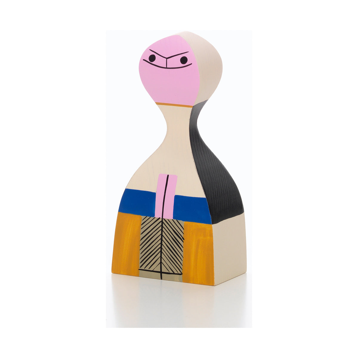 Alexander Girard Wooden Doll No. 15, Vitra, front view
