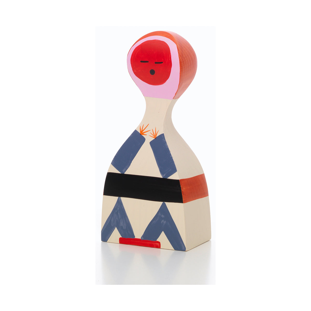Alexander Girard Wooden Doll No. 18, Vitra, front view