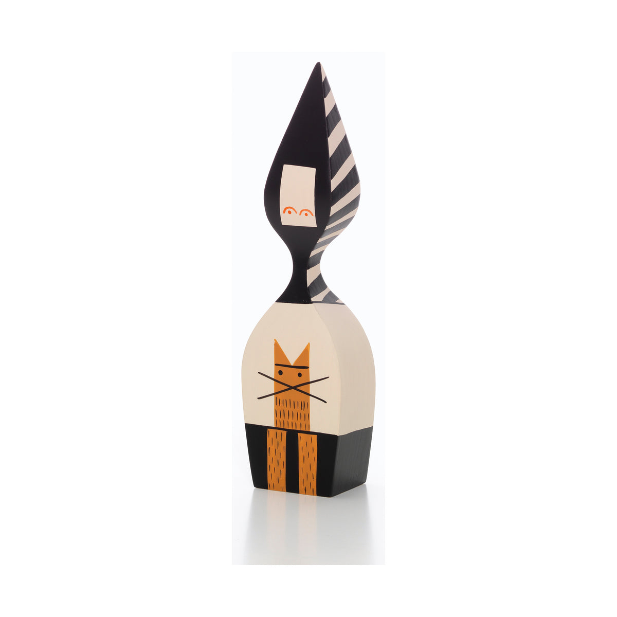 Alexander Girard Wooden Doll No. 20, Vitra, front view