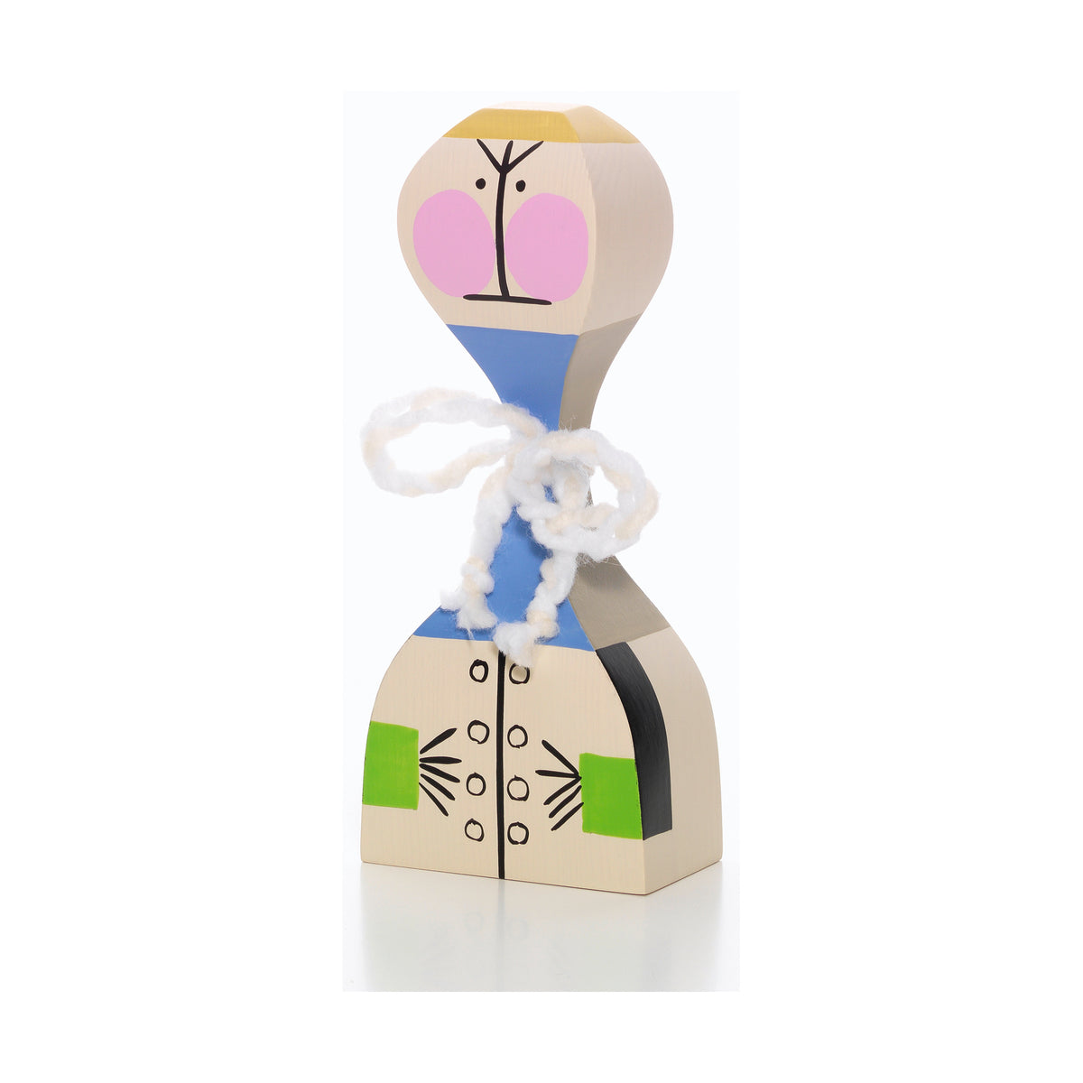 Alexander Girard Wooden Doll No. 21, Vitra, front view