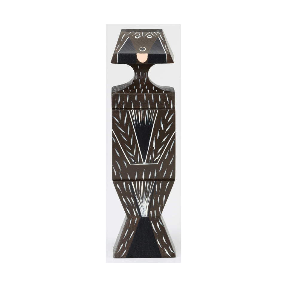 Wooden Doll Dog by Alexander Girard for Vitra, front view
