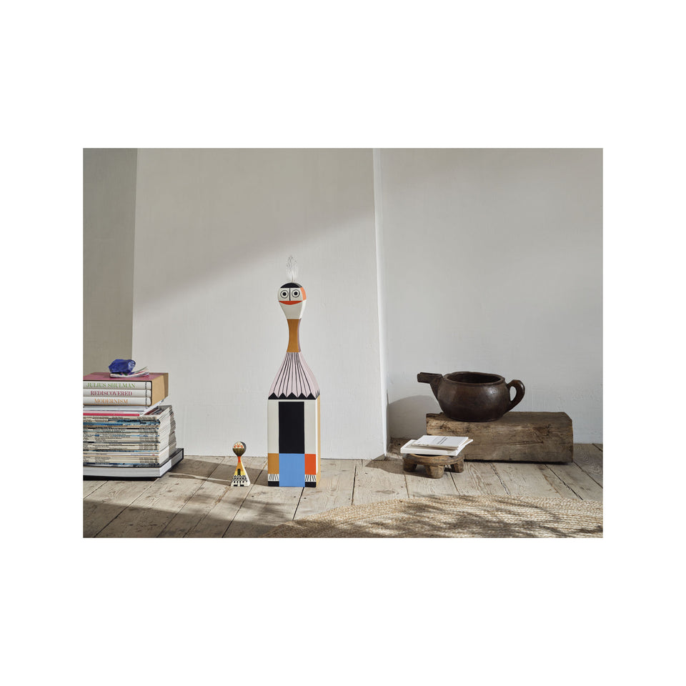 Wooden Doll No. 1 Super Large by Alexander Girard for Vitra, lifestyle view