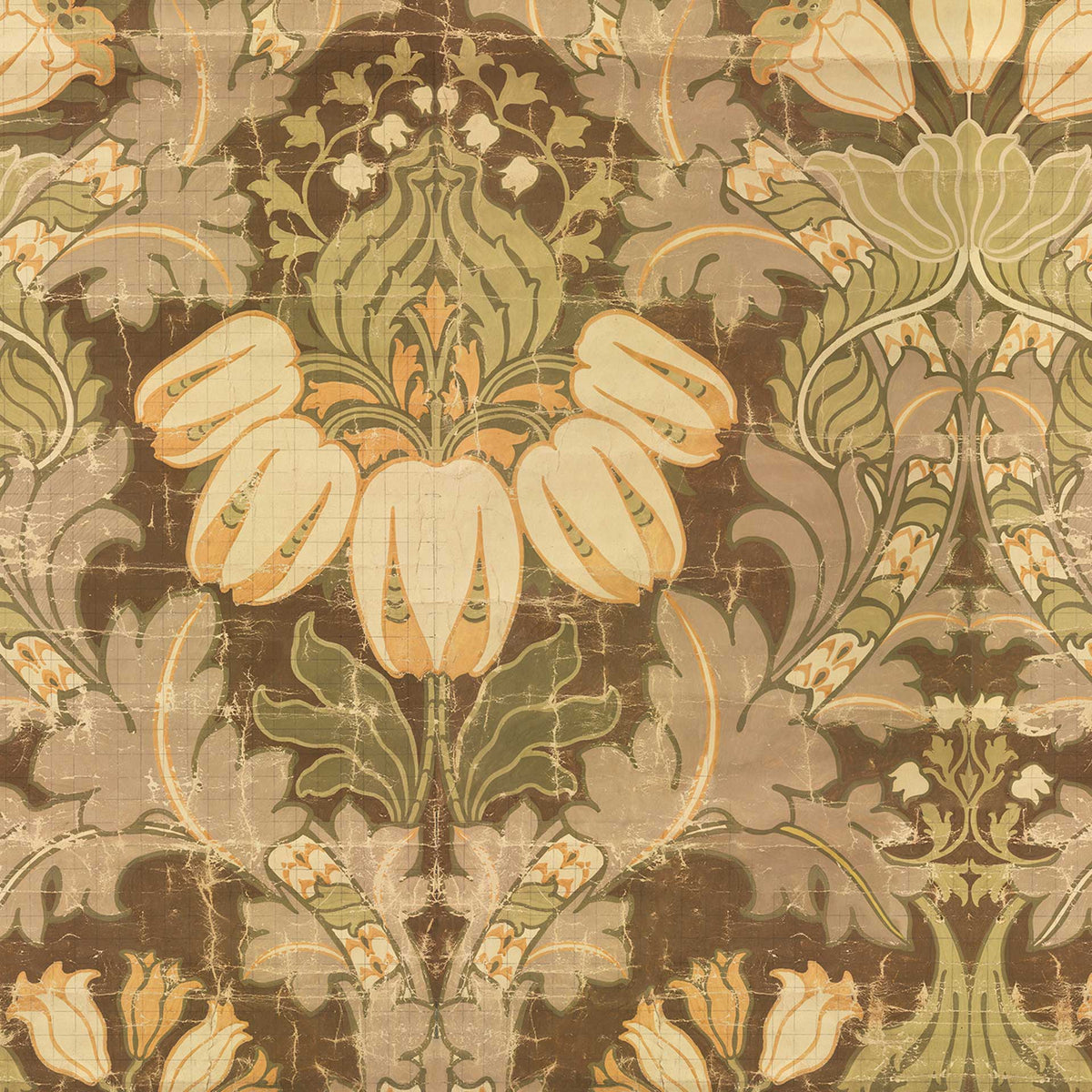 Luther MRV-02 Pattern Wallpaper Mural by Mr and Mrs Vintage + NLXL