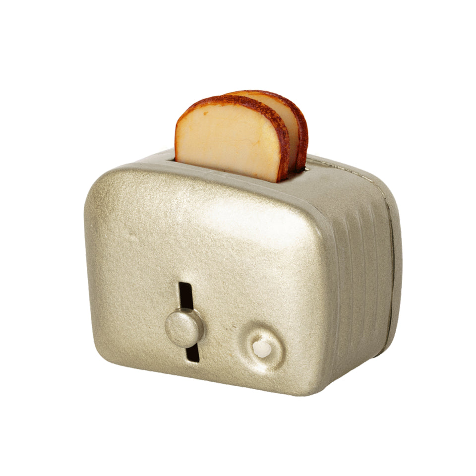 Miniature Toaster & Bread by Maileg