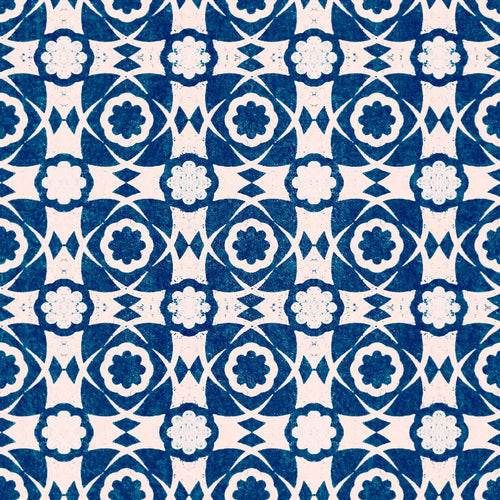 Aegean Tiles Wallpaper by MIND THE GAP