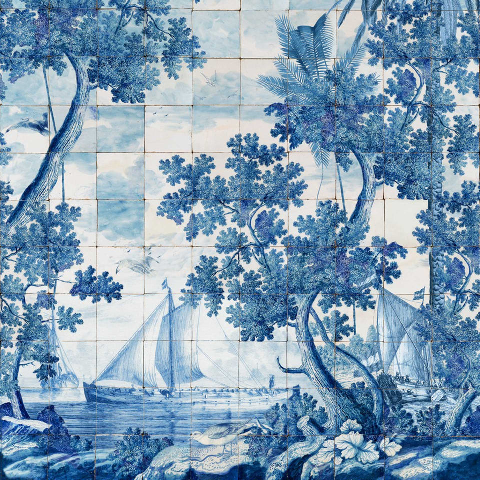 Azure Mural Wallpaper by MIND THE GAP