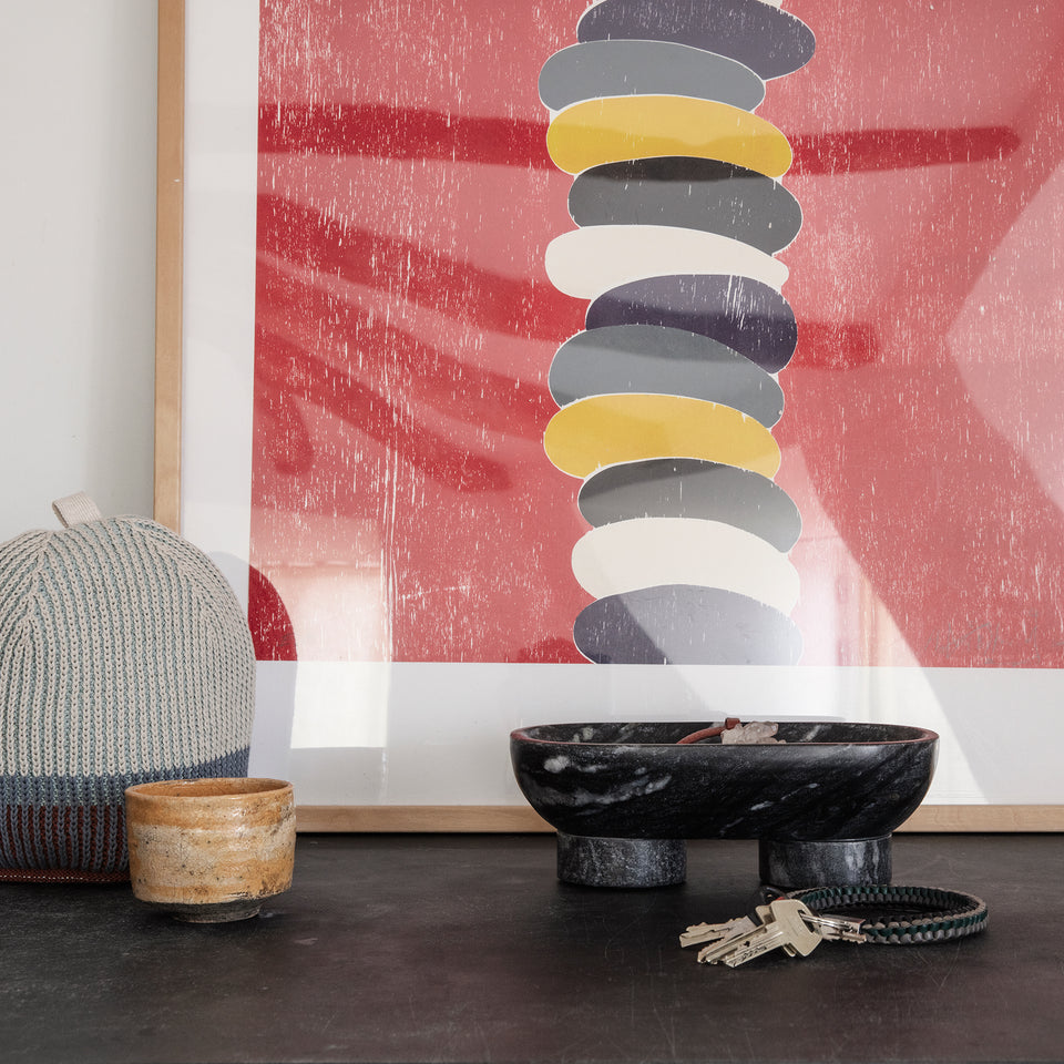 Alza Bowl Black by Ferm Living