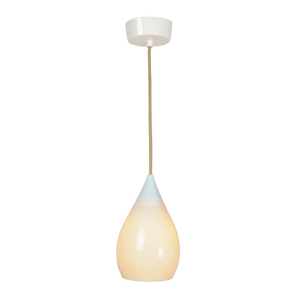 Drop One Pendant Light Glossy White by Original BTC - Vertigo Home