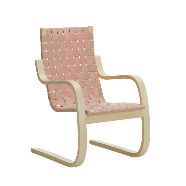 Artek-Armchair-406-Natural-Red 