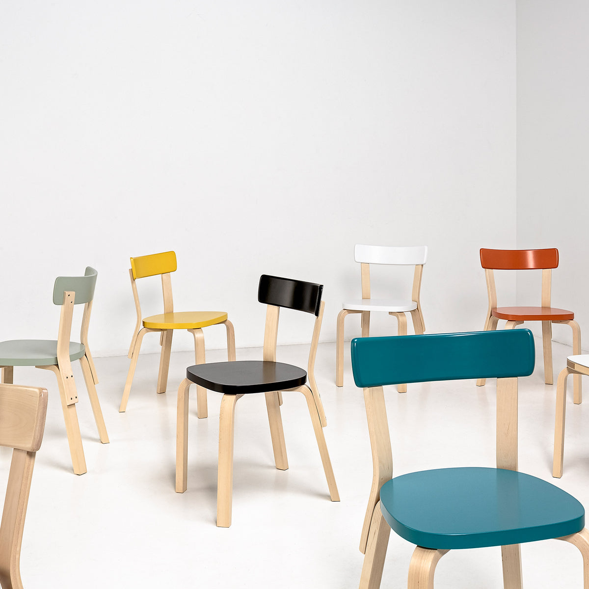 Chair 69 by Alvar Aalto for Artek