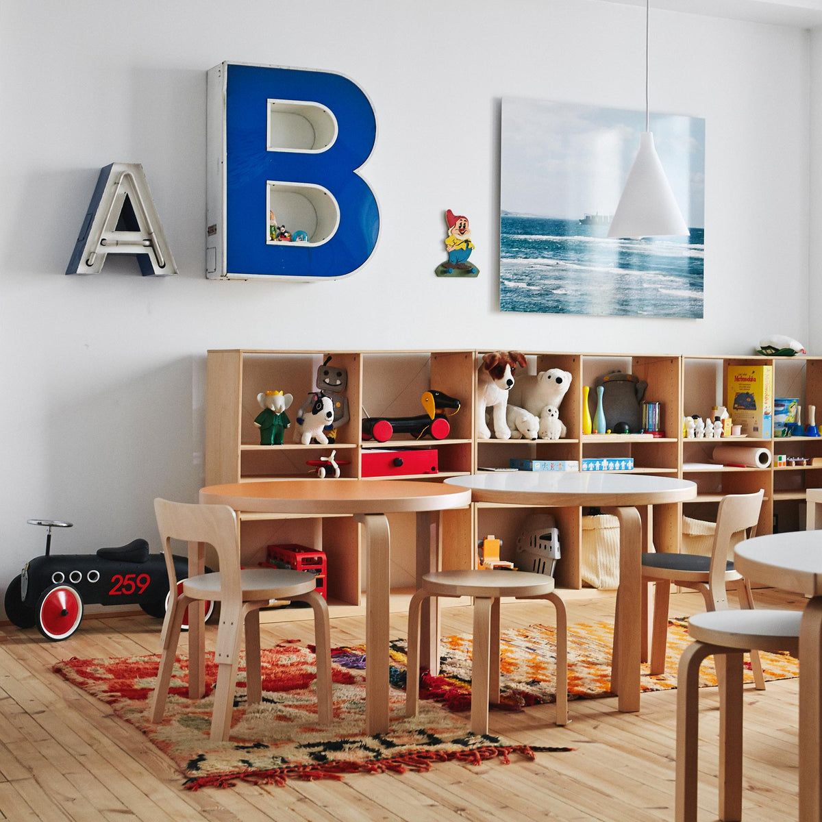 Children's Stool NE60 by Alvar Aalto for Artek