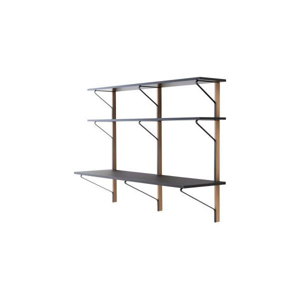 Kaari Wall Shelf with Desk REB 010 by Ronan & Erwan Bouroullec for Artek