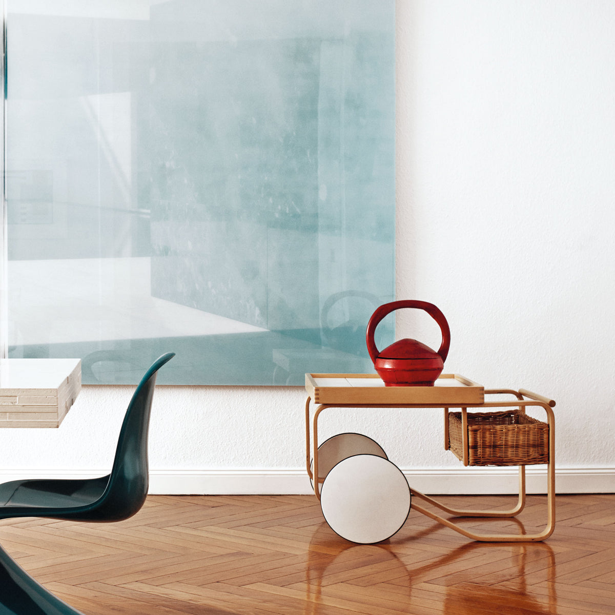 Tea Trolley 900 by Alvar Aalto for Artek