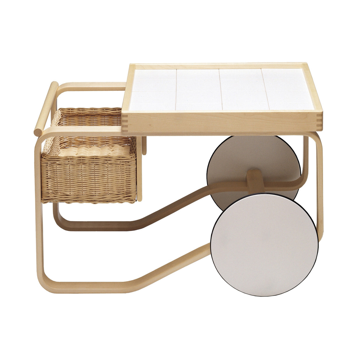 Tea Trolley 900 by Alvar Aalto for Artek