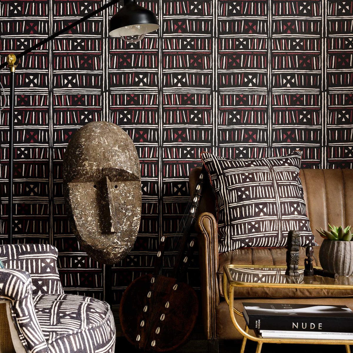 Bogolanfini Recolored Wallpaper by MINDTHEGAP