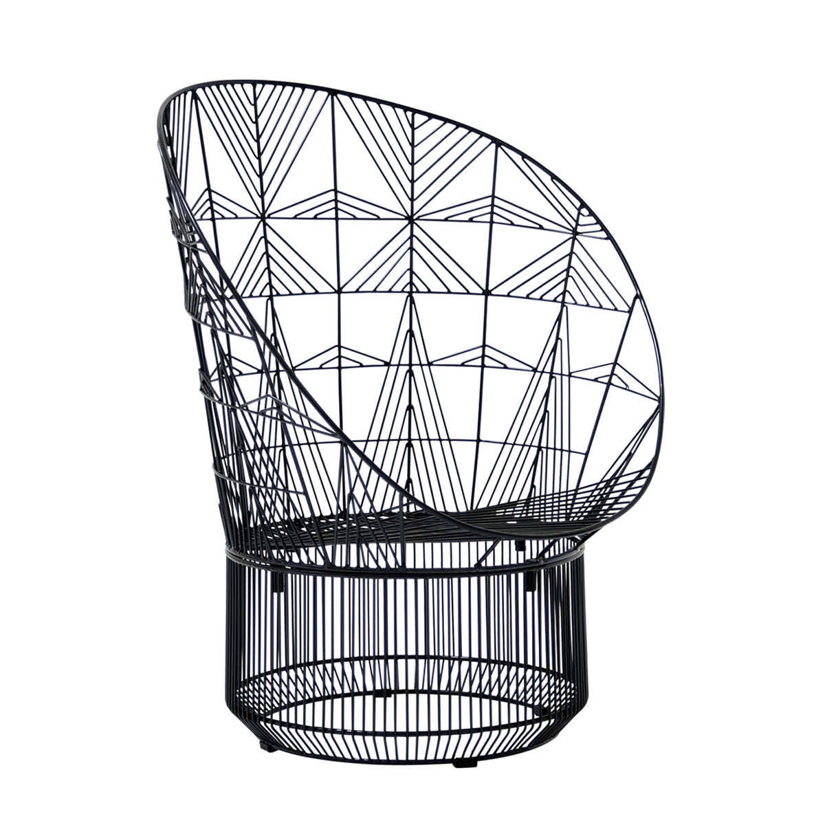 Peacock Lounge Chair by Bend Goods