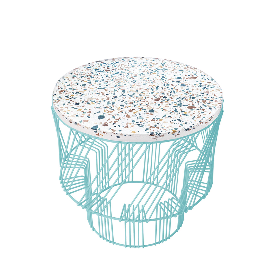 Terrazzo Side Table by Bend Goods