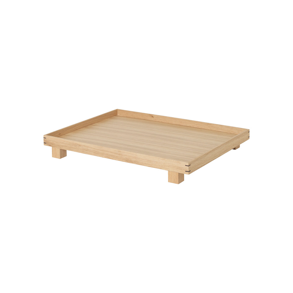 Bon Wooden Tray Large - Oak by Ferm Living