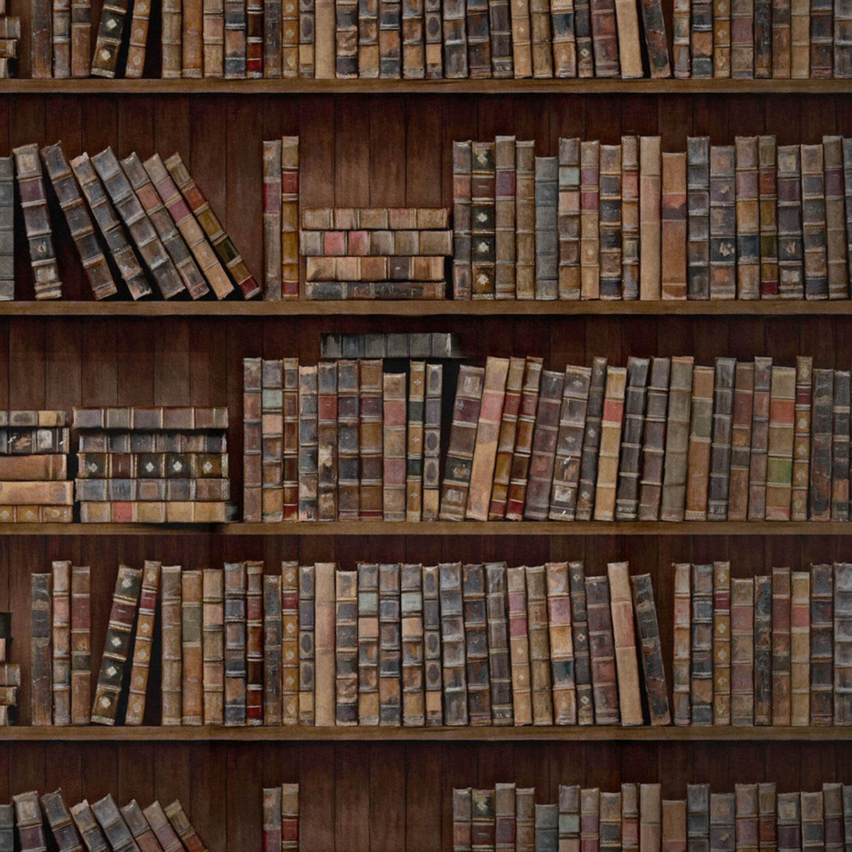 Book Shelves Wallpaper by MINDTHEGAP