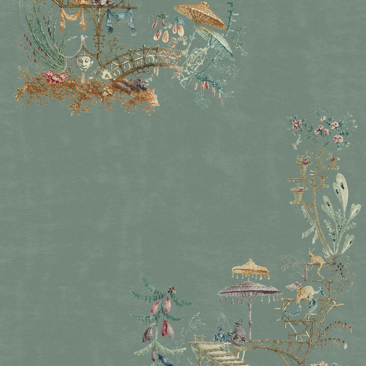 Chinoiserie Wallpaper by MINDTHEGAP