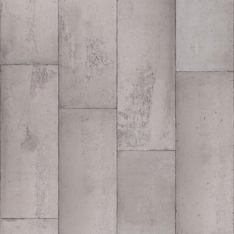 Large Tiles Concrete CON-01 Wallpaper by Piet Boon + NLXL