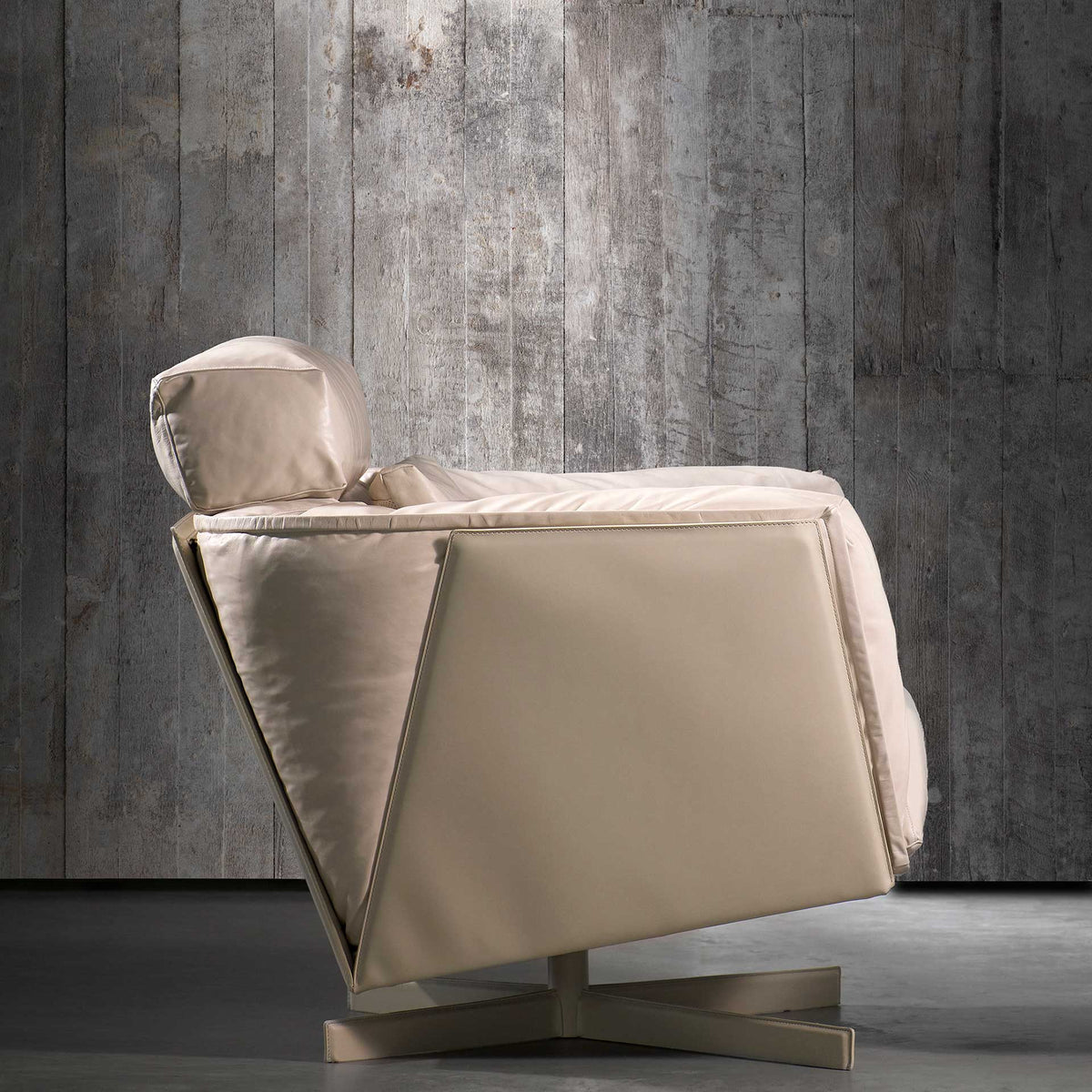 Wood Print Concrete CON-02 Wallpaper by Piet Boon + NLXL - Vertigo Home