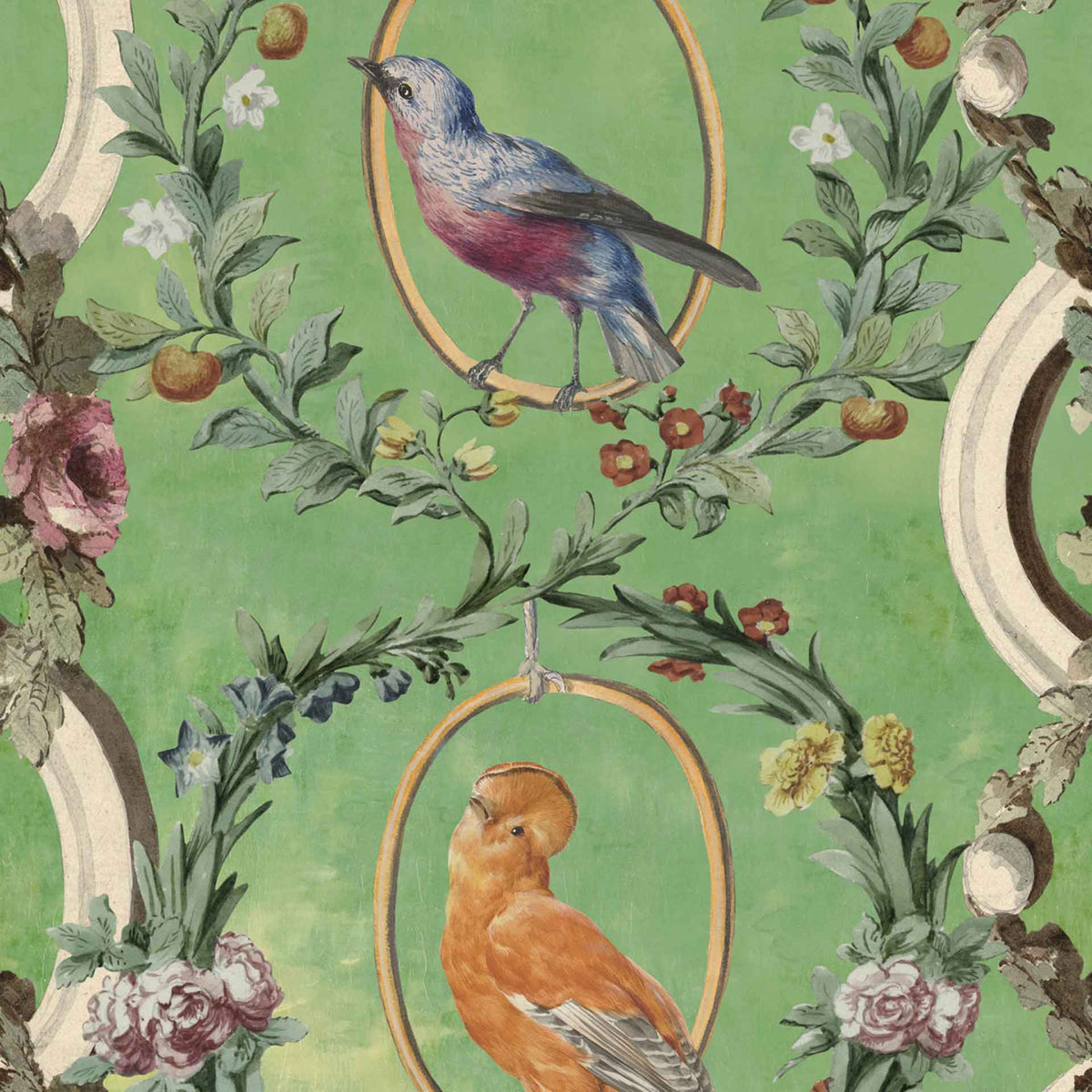 Countesse's Aviarium Wallpaper by MINDTHEGAP