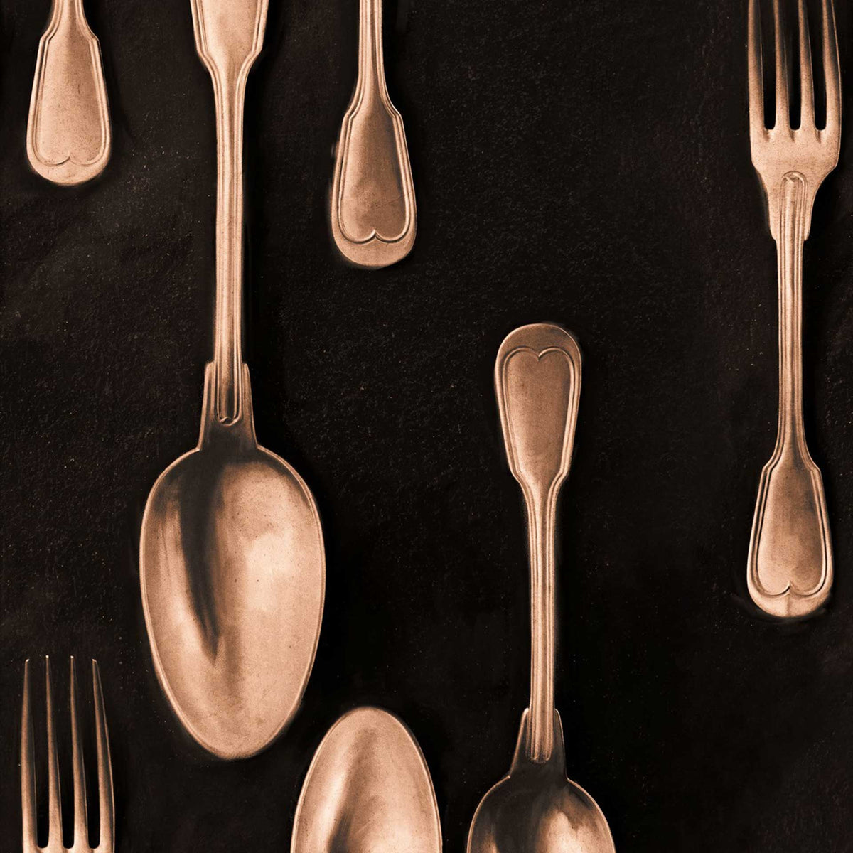 Cutlery Wallpaper by MINDTHEGAP