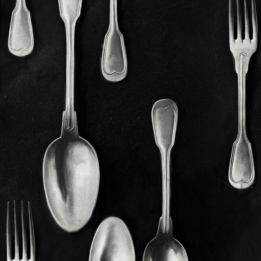 Cutlery Wallpaper by MINDTHEGAP – Vertigo Home