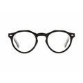 CADDIS Dogleg Reading Glasses - Gloss Black and Vodka