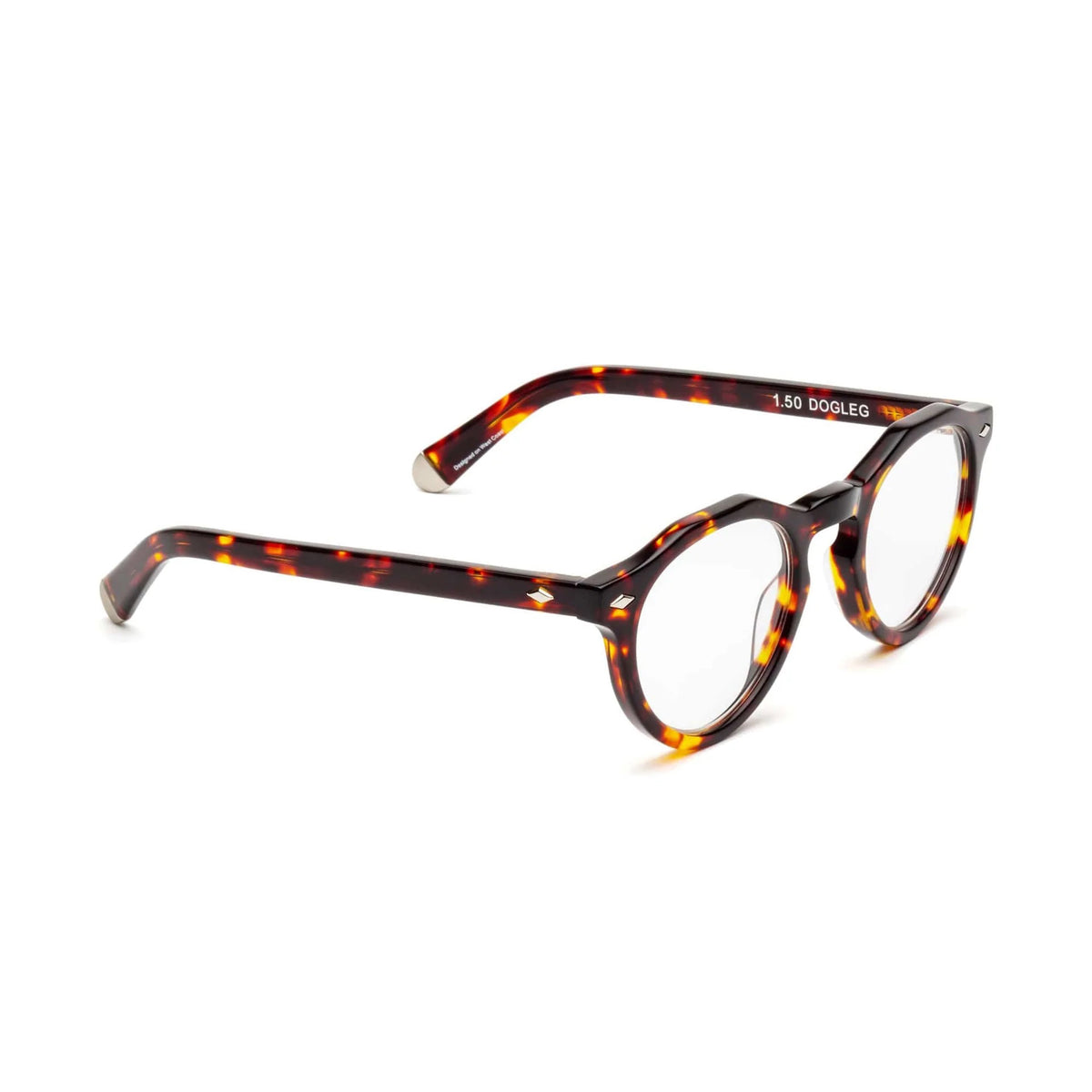 CADDIS Dogleg Reading Glasses - Heritage Green