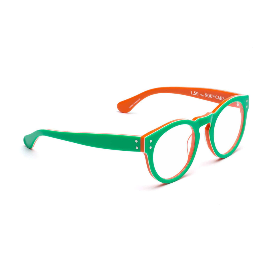 Soup Cans Reading Glasses by Caddis