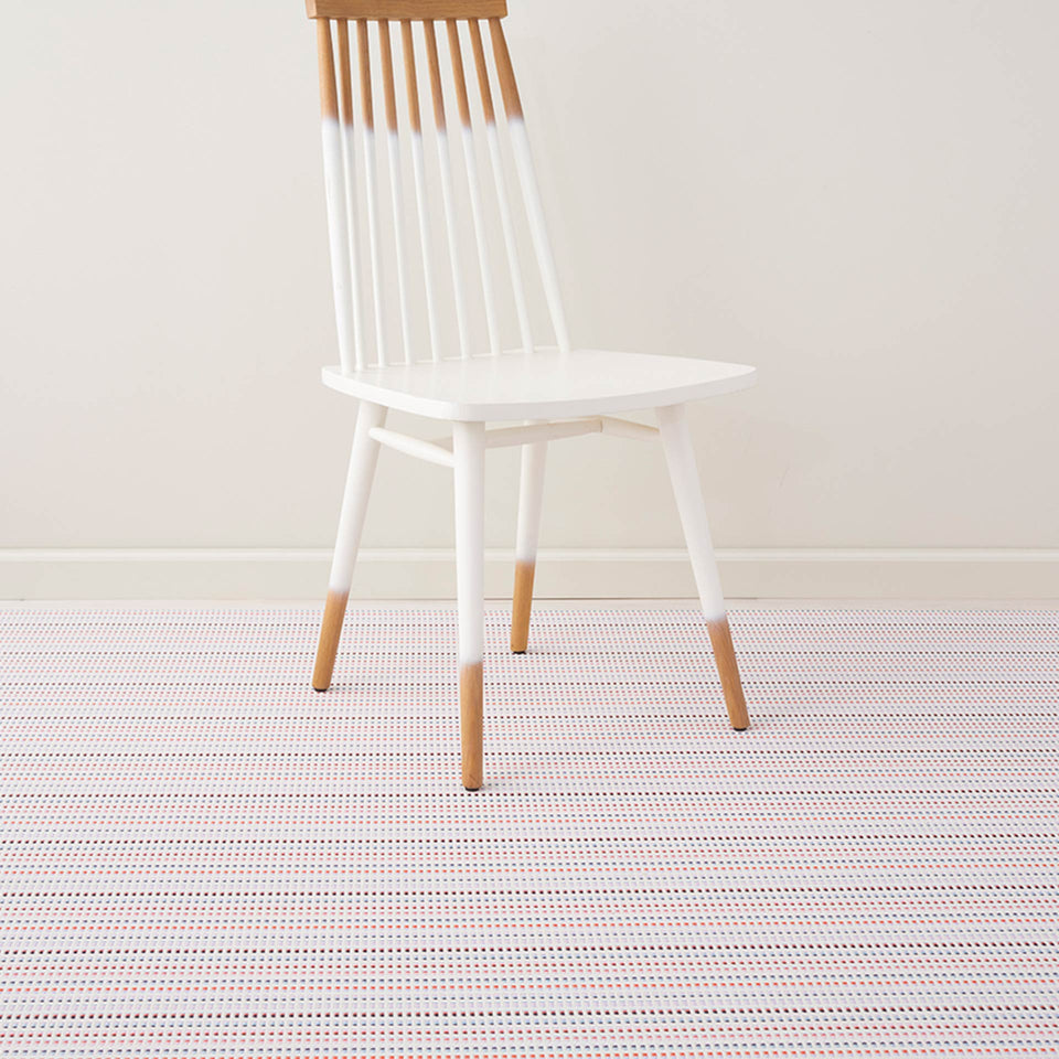 Pop Tambour Woven Floor Mat by Chilewich
