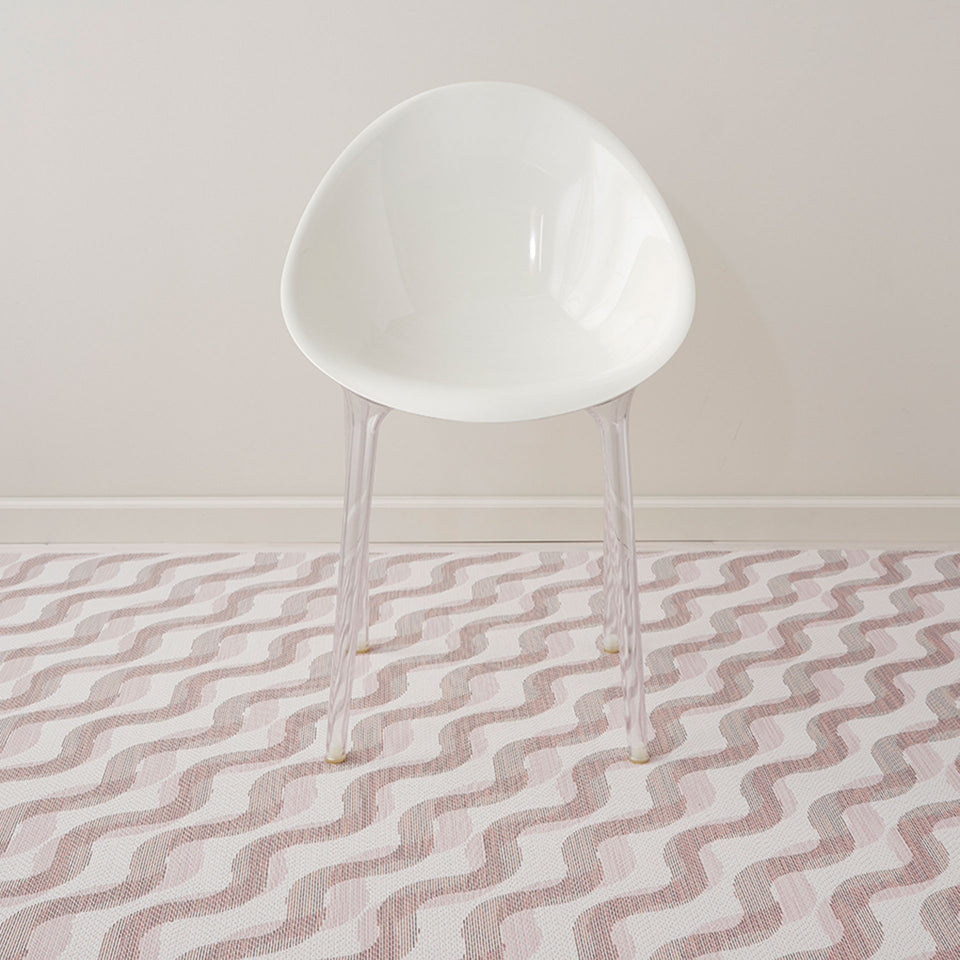Magnolia Twist Woven Floor Mat by Chilewich