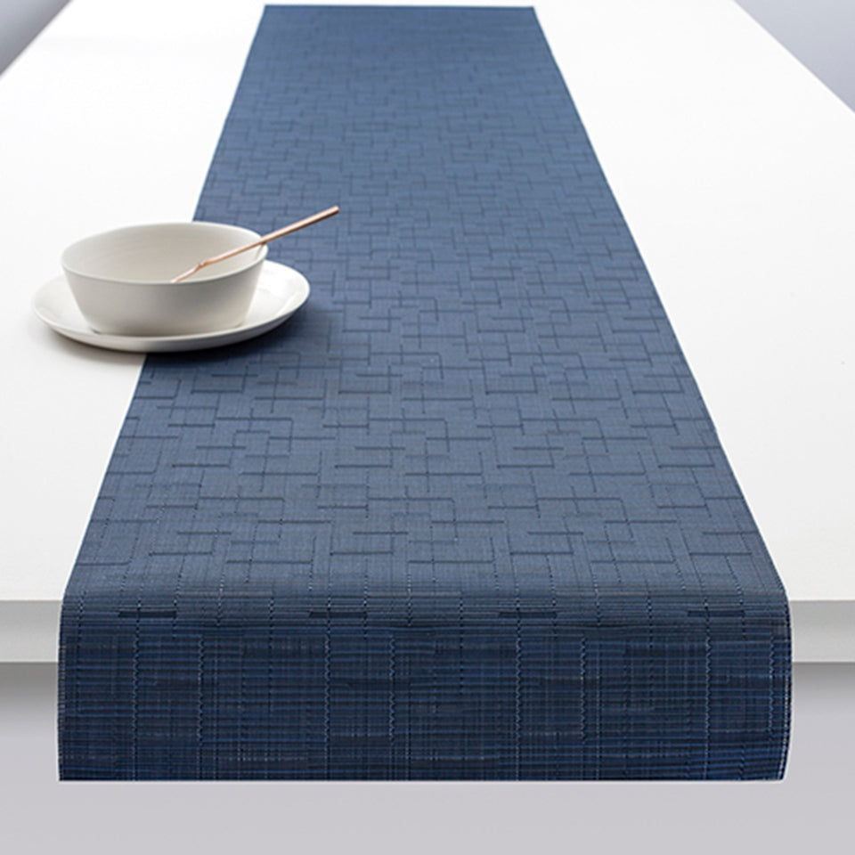 Lapis Bamboo Placemats & Runner by Chilewich