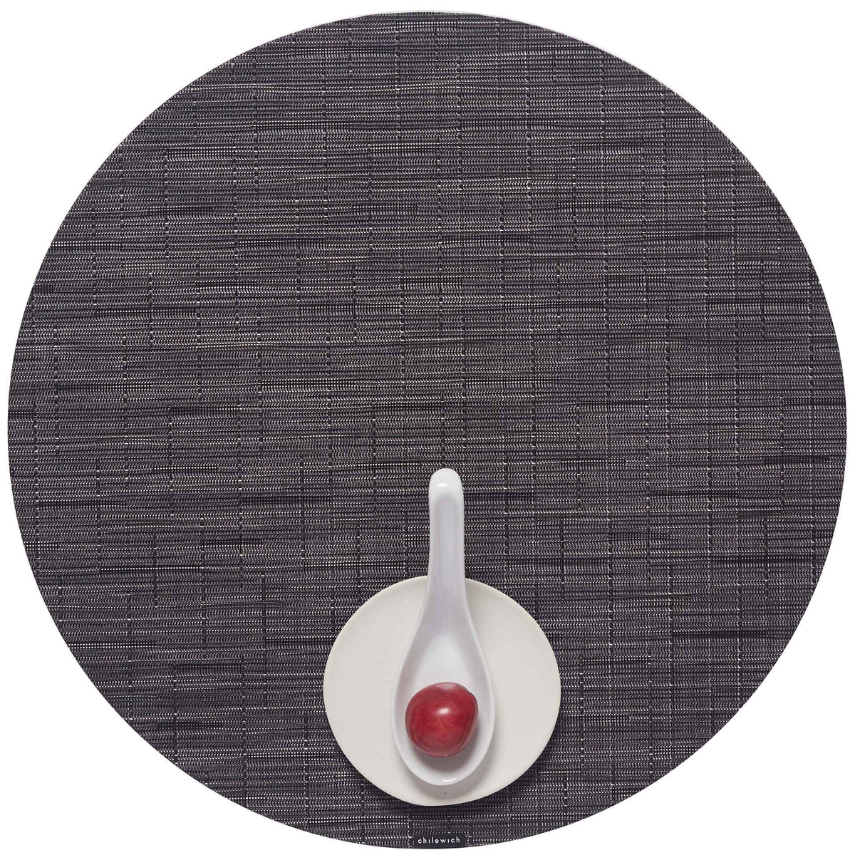 Smoke Bamboo Placemats & Runner by Chilewich