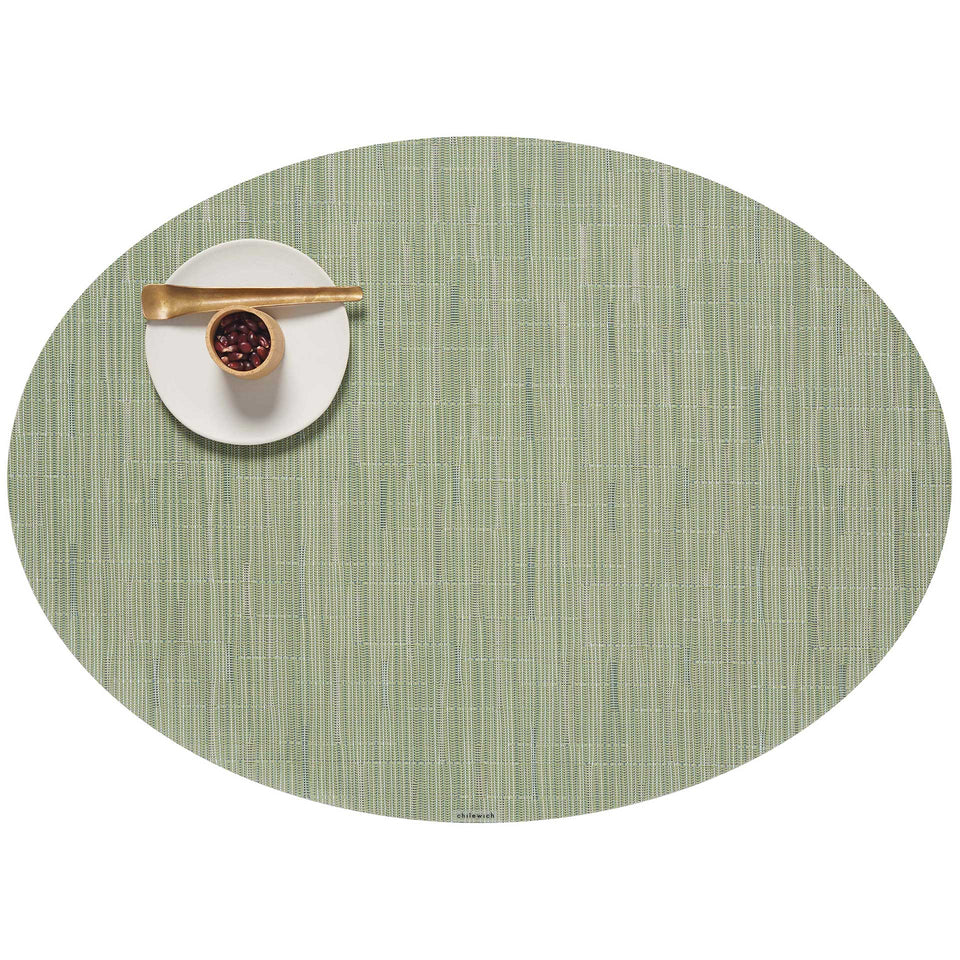 Spring Green Bamboo Placemats & Runner by Chilewich