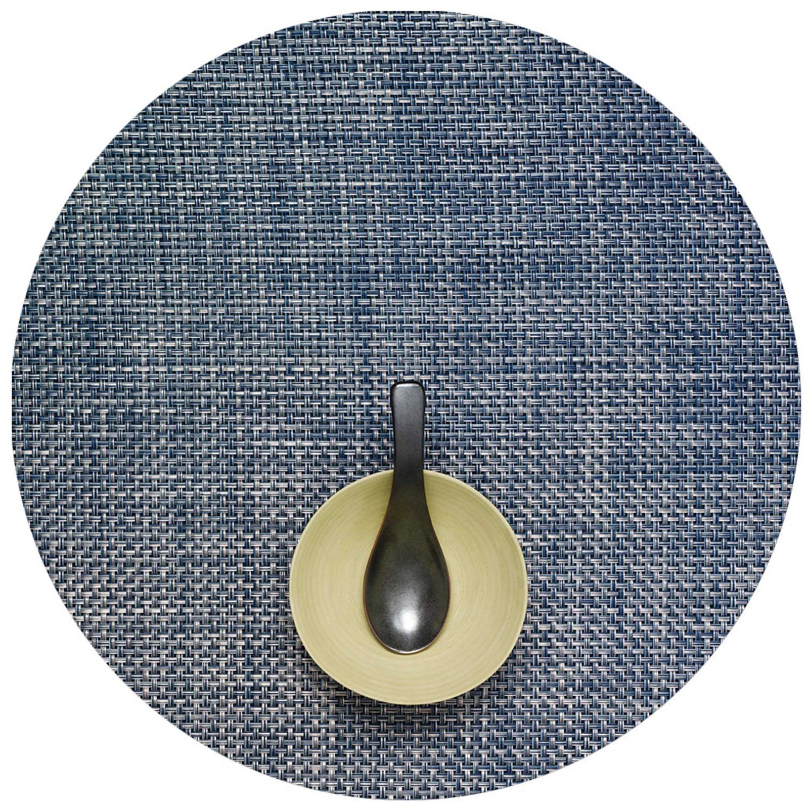 Chilewich Basketweave Placemat in Denim Vertigo Home