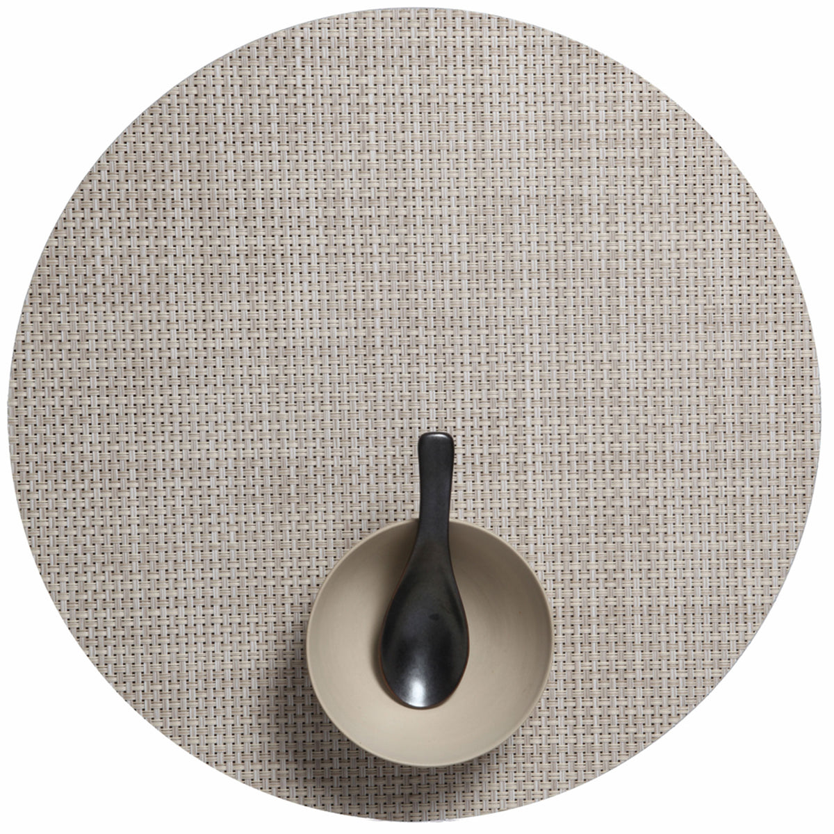 Khaki Basketweave Placemats & Runner by Chilewich