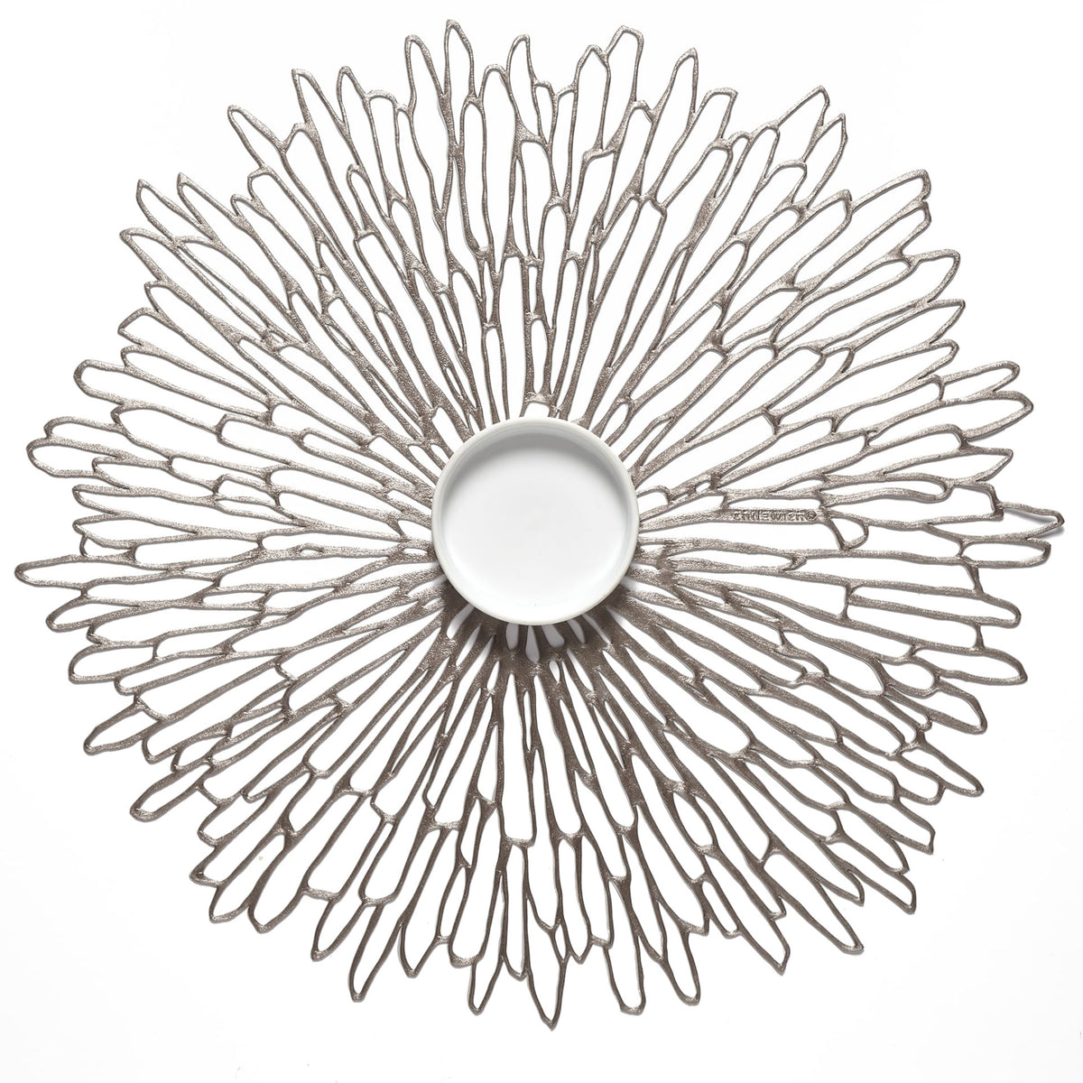 Gunmetal Bloom Placemat by Chilewich