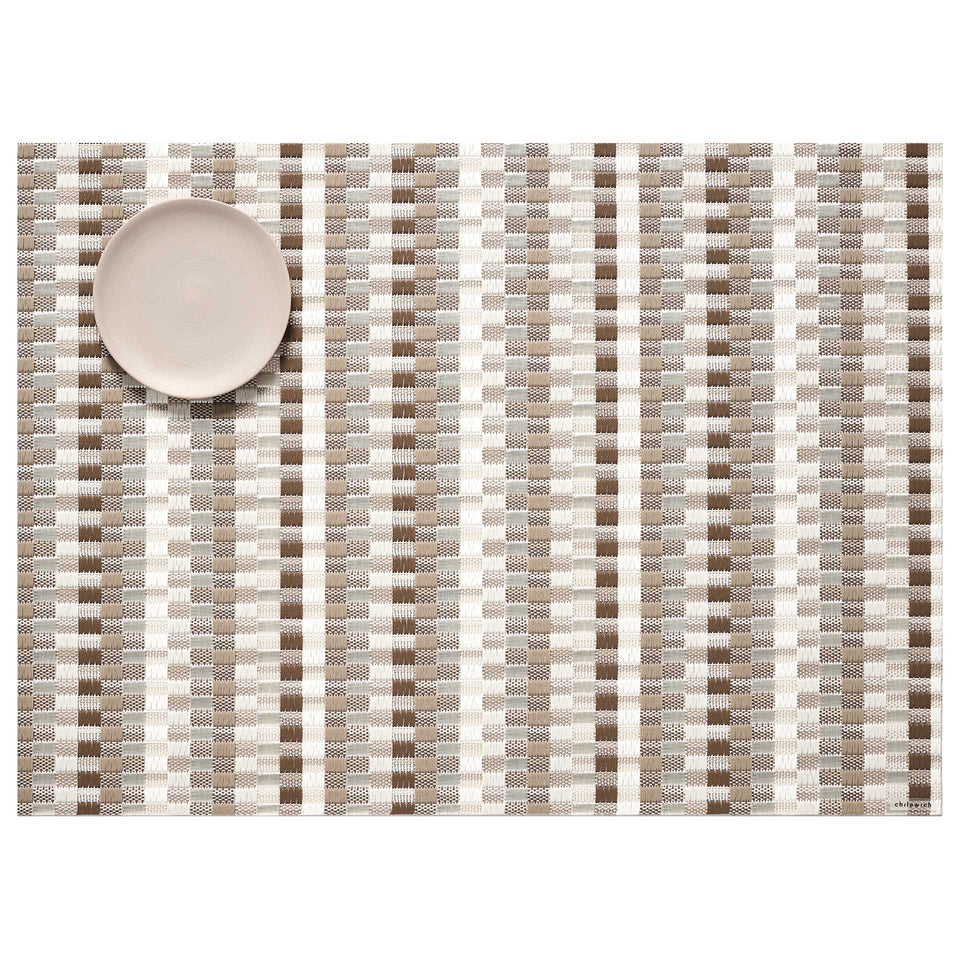 Pebble Heddle Placemat by Chilewich