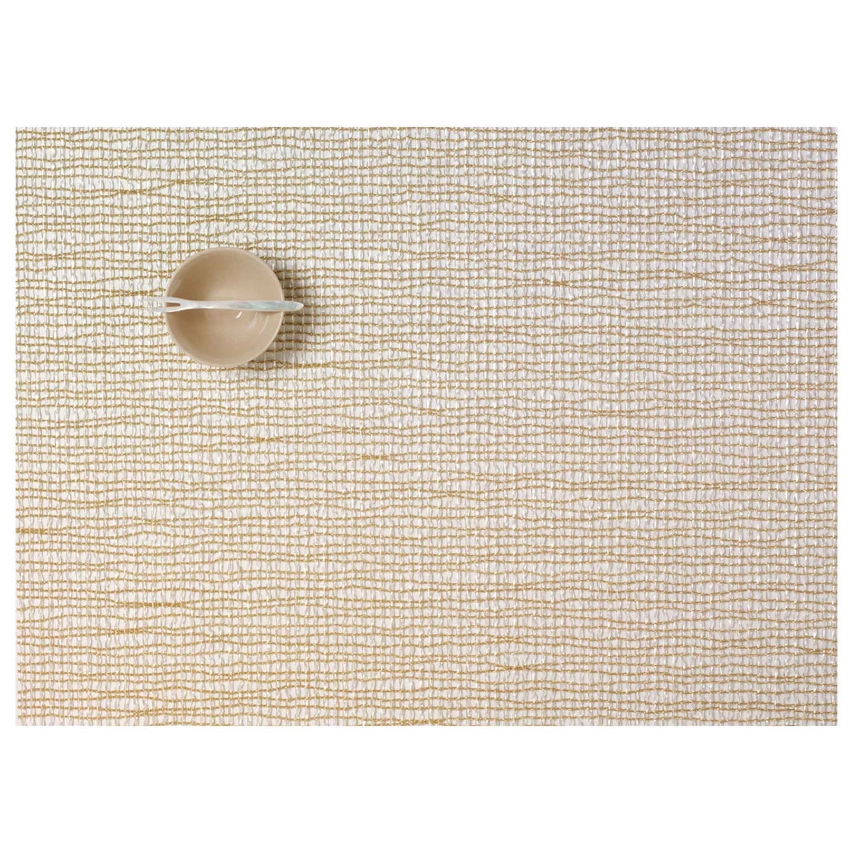 Gold Lattice Placemat & Runner by Chilewich