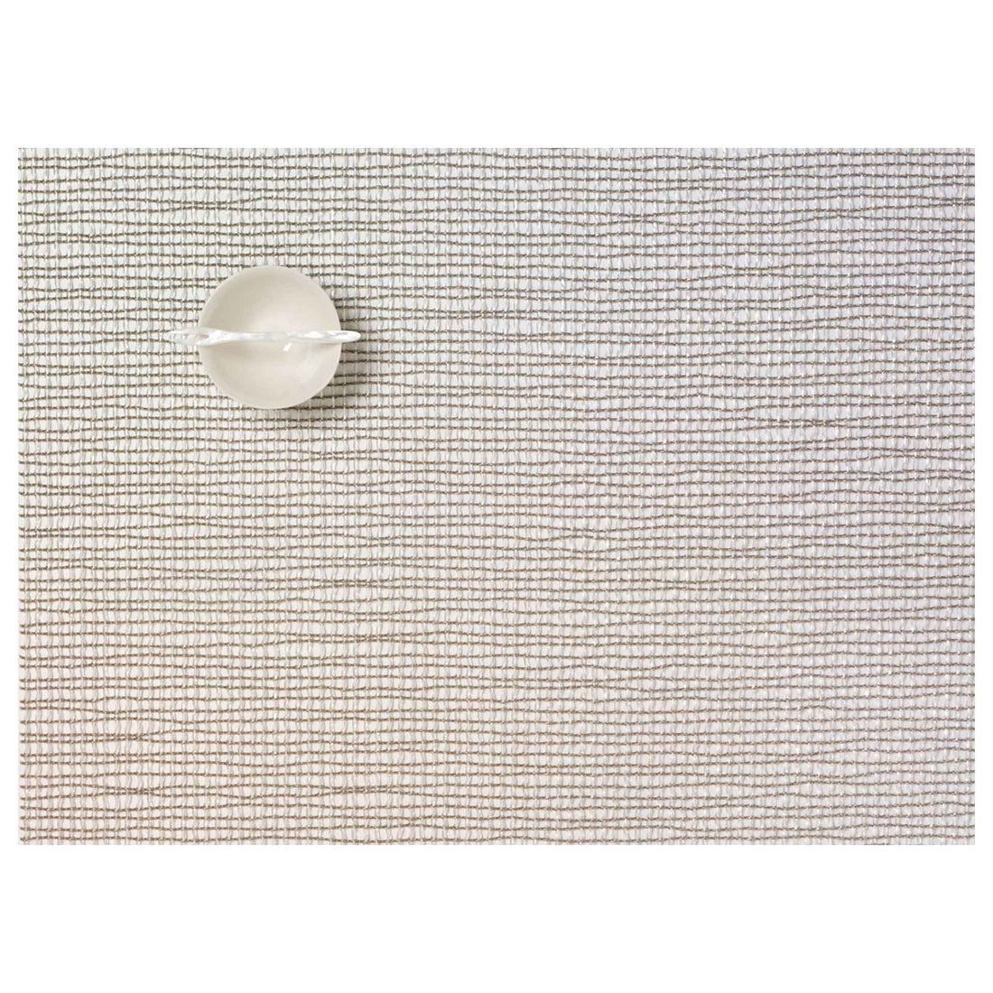 Chilewich Lattice Placemat / Runner in Silver Vertigo Home