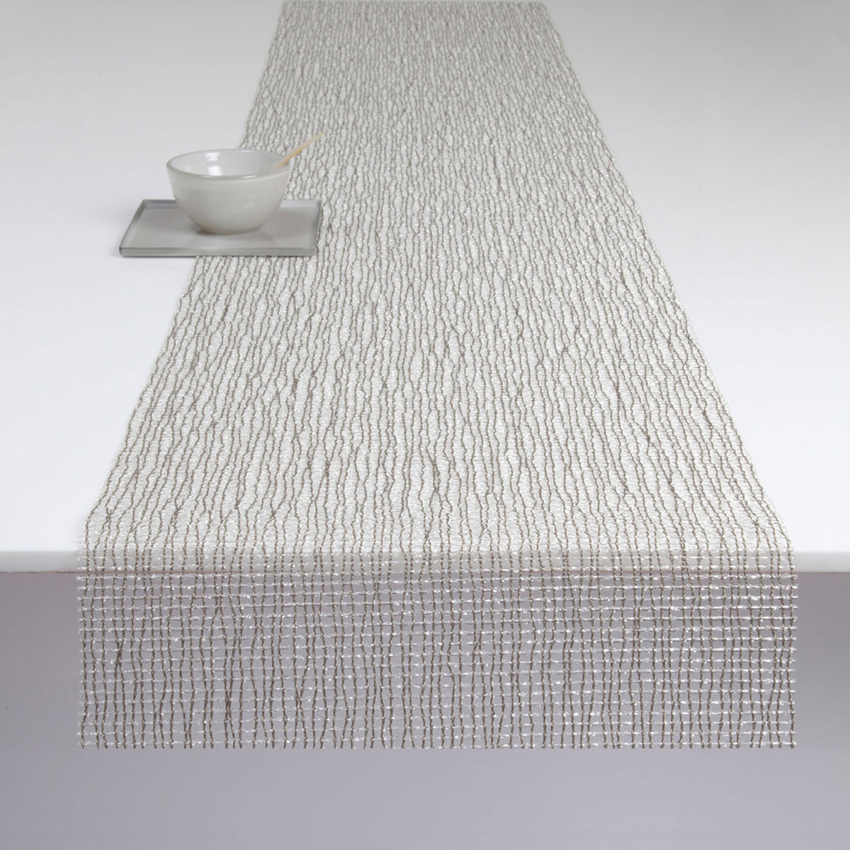 Silver Lattice Placemat & Runner by Chilewich