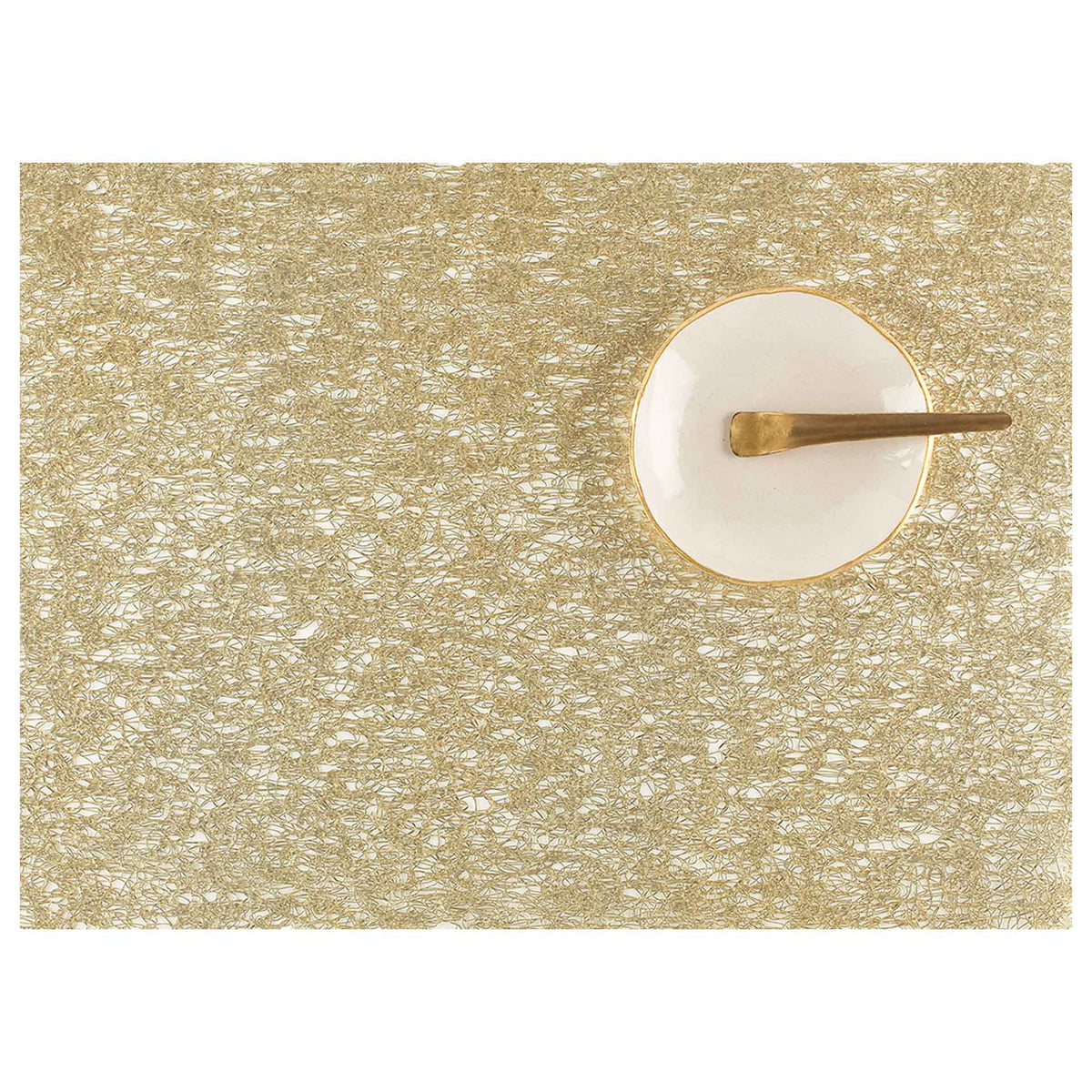 Gold Metallic Lace Placemats & Table Runner by Chilewich