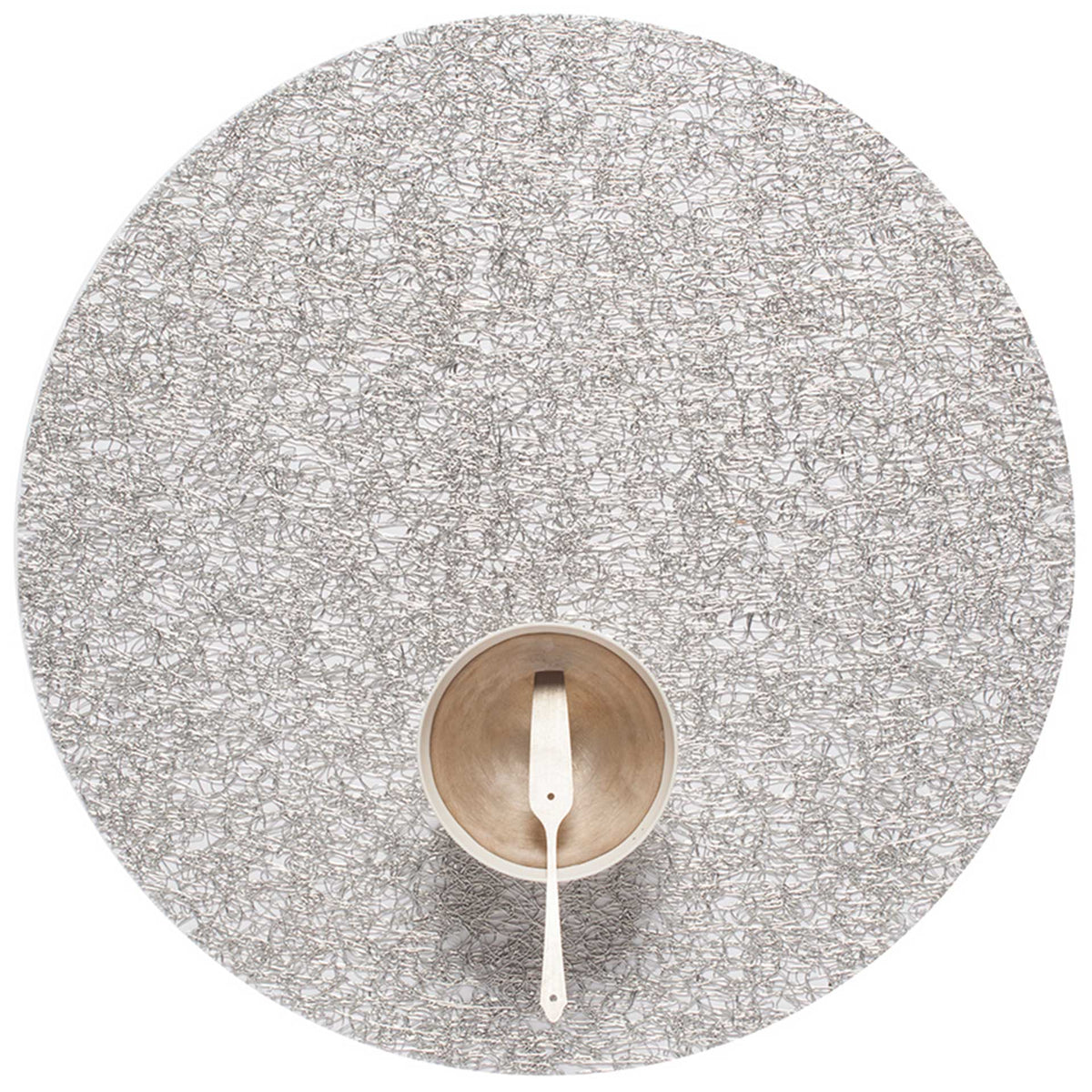 Silver Metallic Lace Placemats & Table Runner by Chilewich