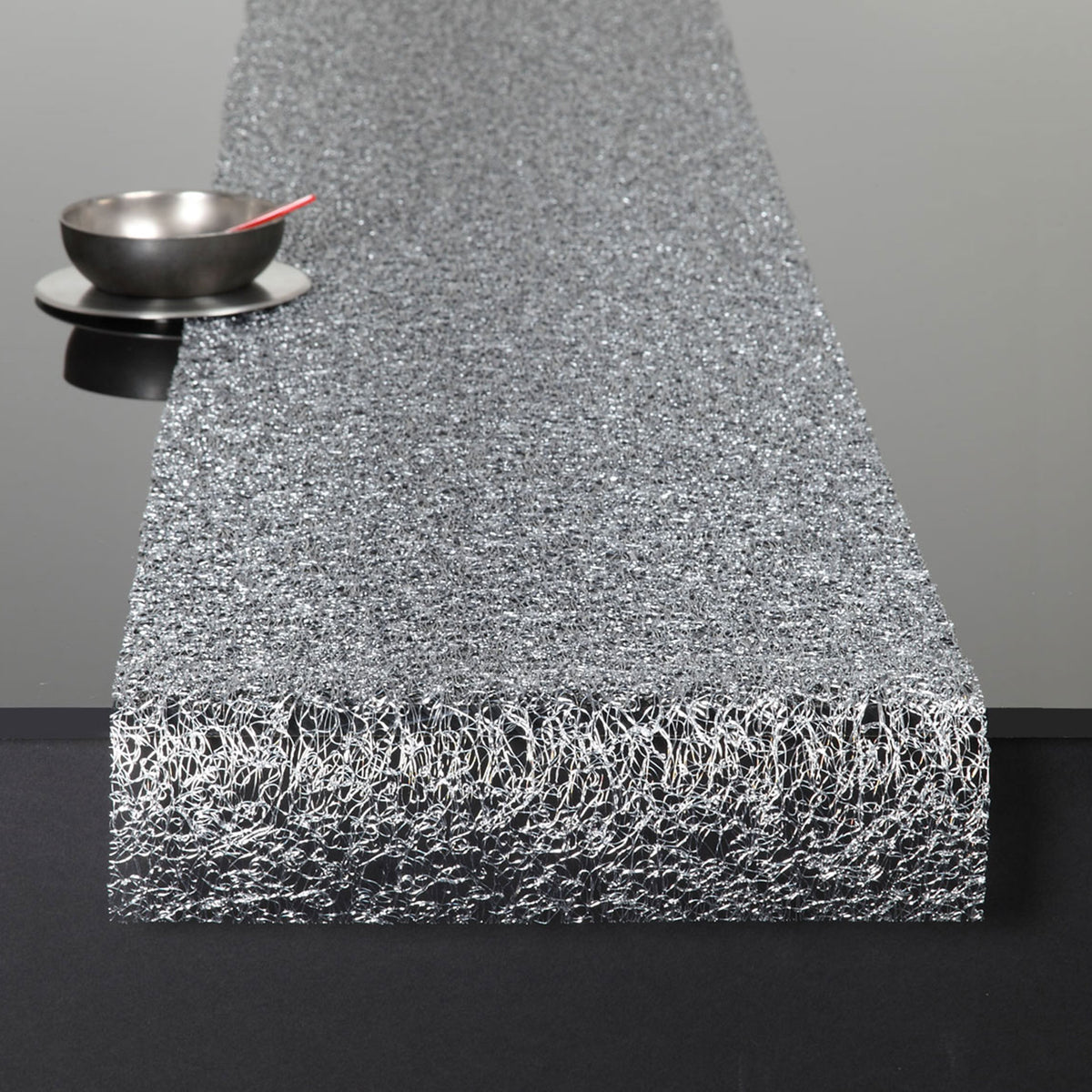 Silver Metallic Lace Placemats & Table Runner by Chilewich