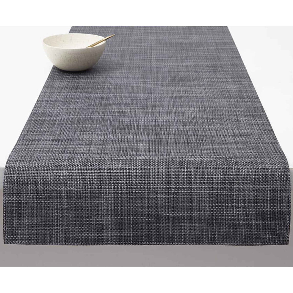 Cool Grey Mini Basketweave Placemats & Runner by Chilewich