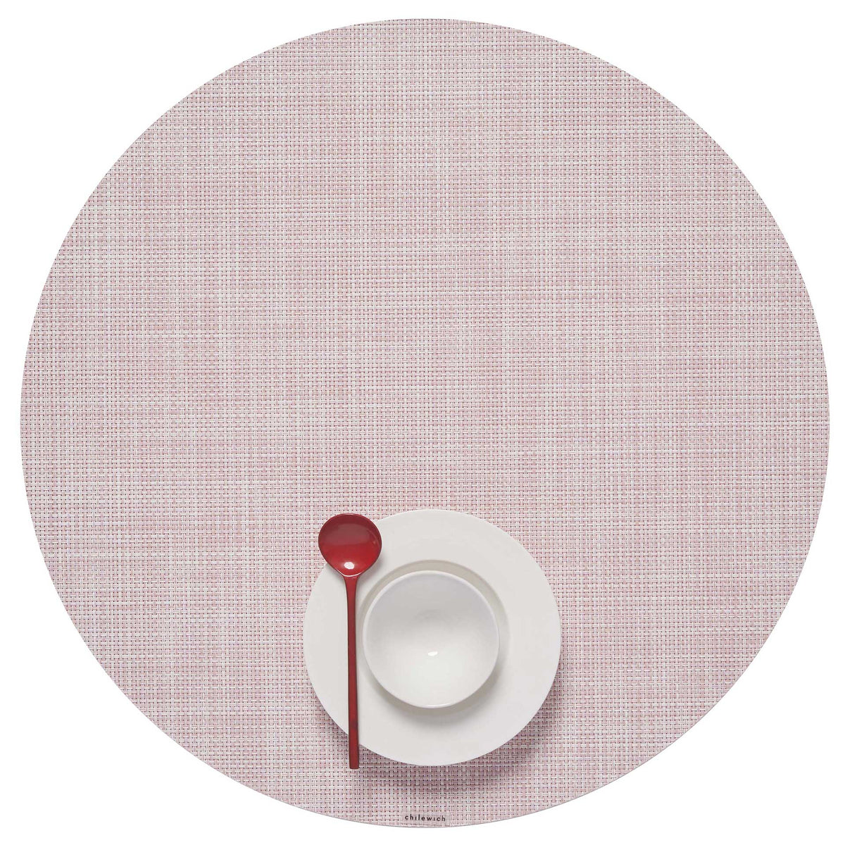 Blush Mini Basketweave Placemats & Runner by Chilewich